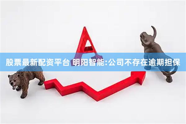 股票最新配资平台 明阳智能:公司不存在逾期担保